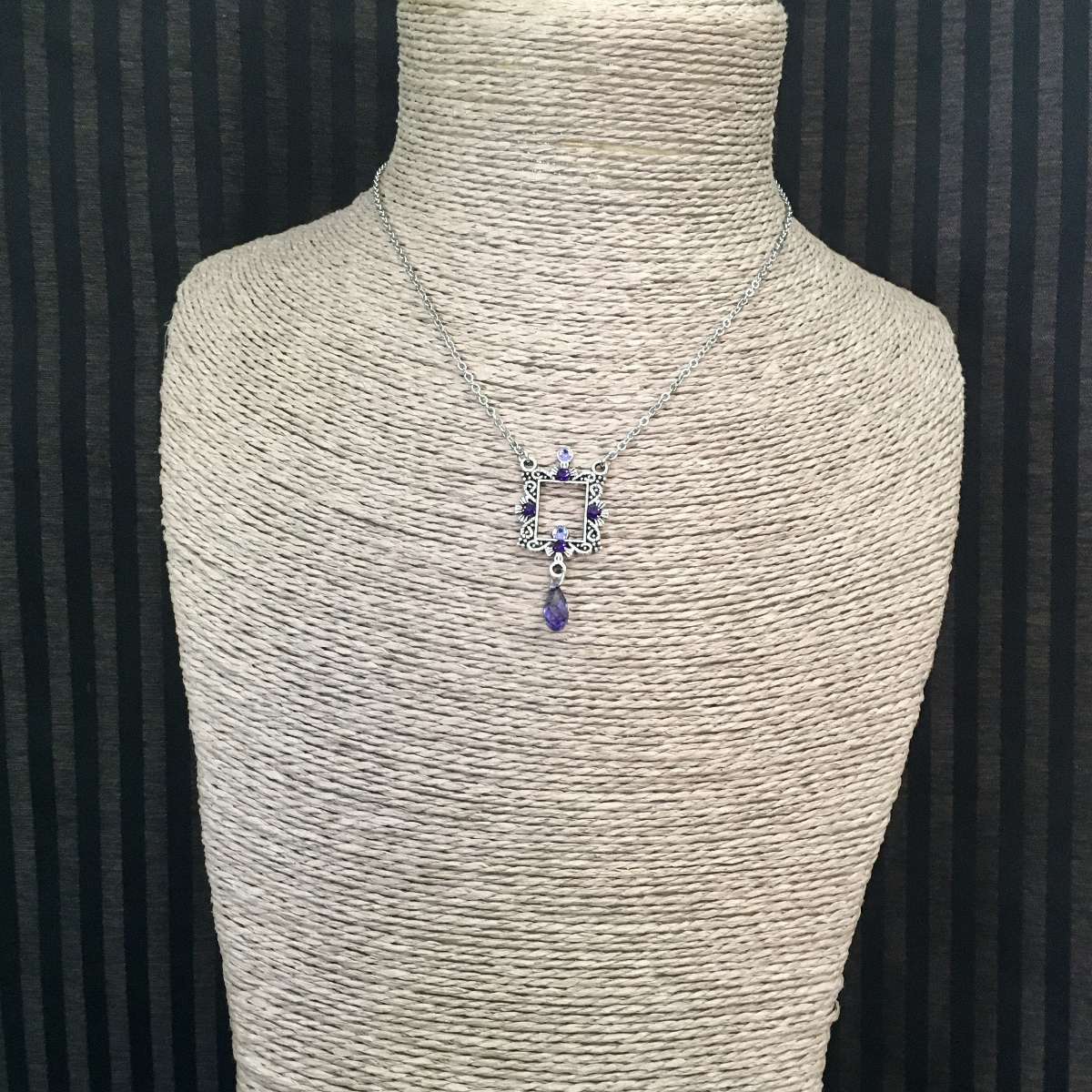 "Lolany" collier d'inspiration art déco