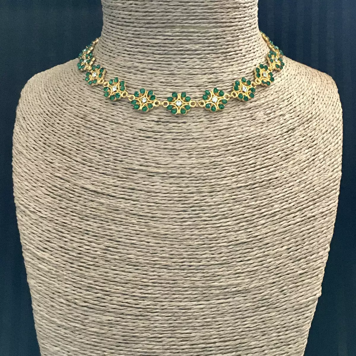 "Daphnée" collier d'inspiration XIXème