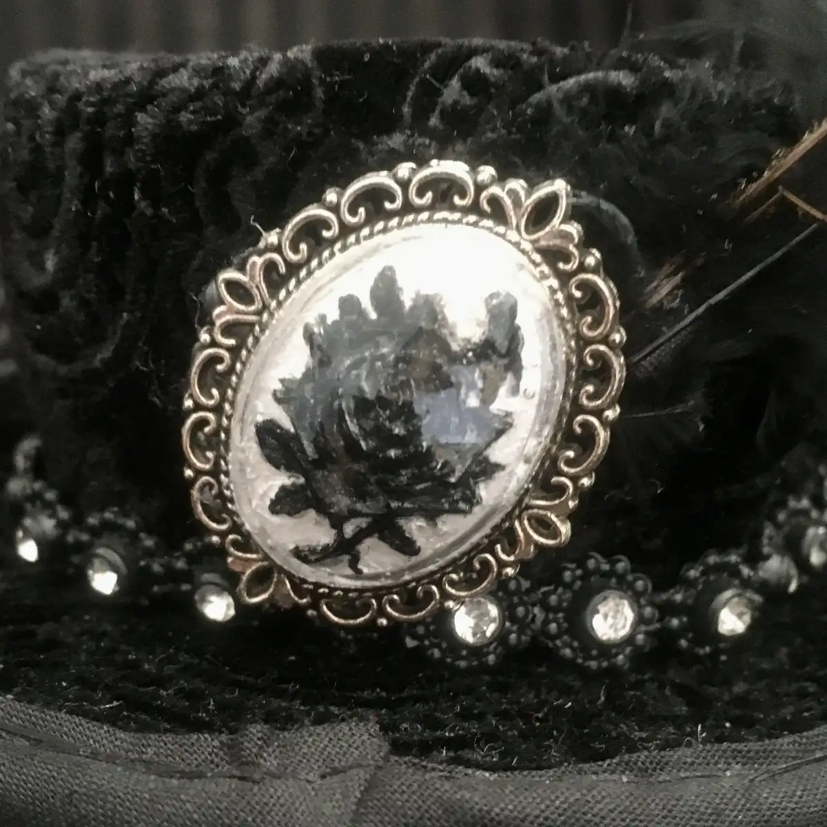 Mini-chapeau "Georgina"