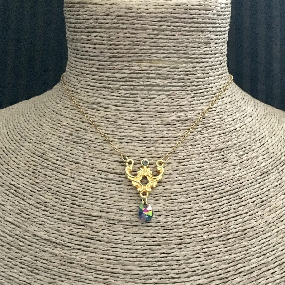 "Bissa" crystal vitrail medium