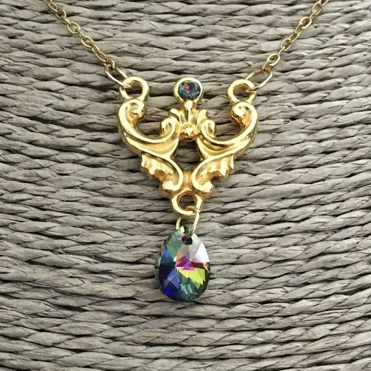 "Bissa" crystal vitrail medium
