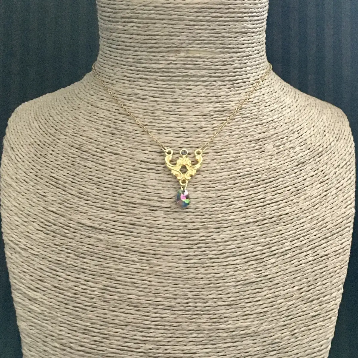 "Bissa" crystal vitrail medium