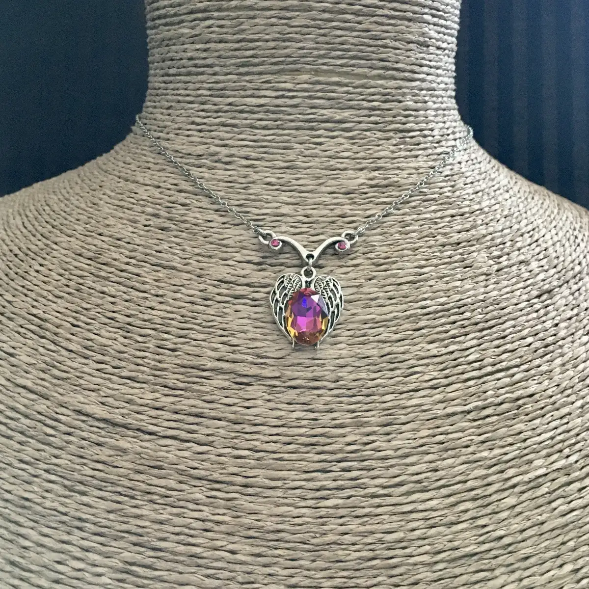 "Angel heart" crystal violet blue