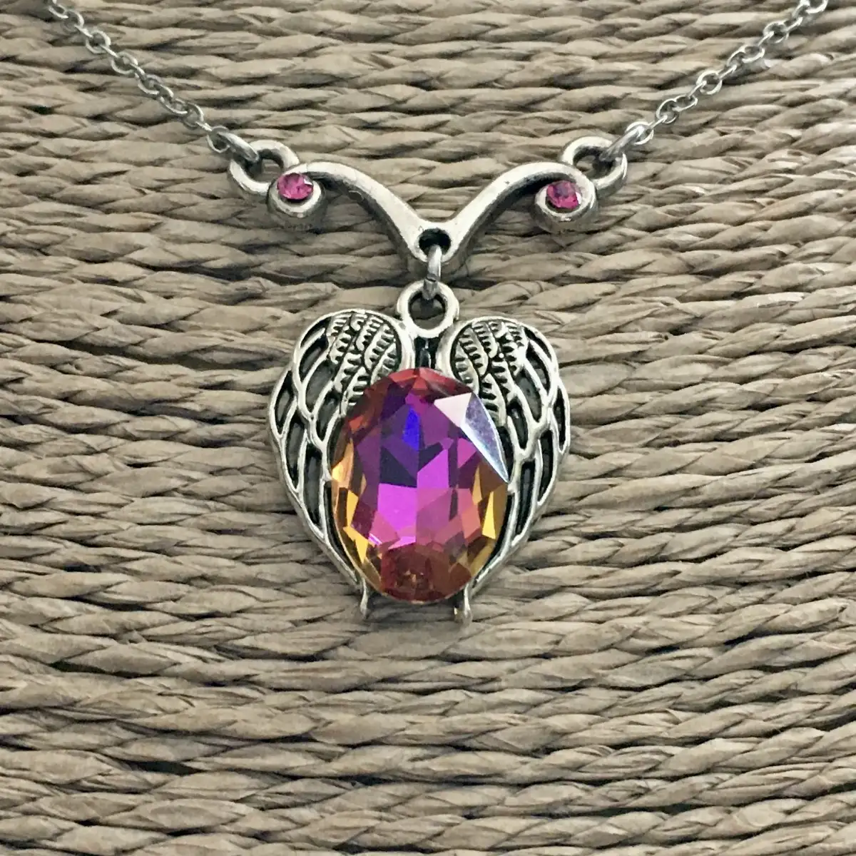 "Angel heart" crystal violet blue