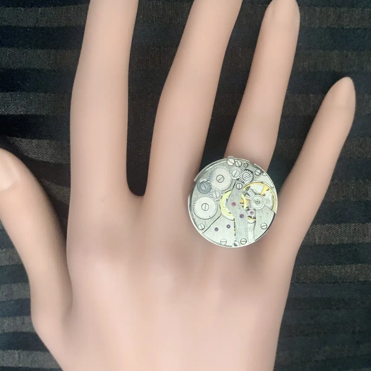 "ClickClock" en acier inoxydable