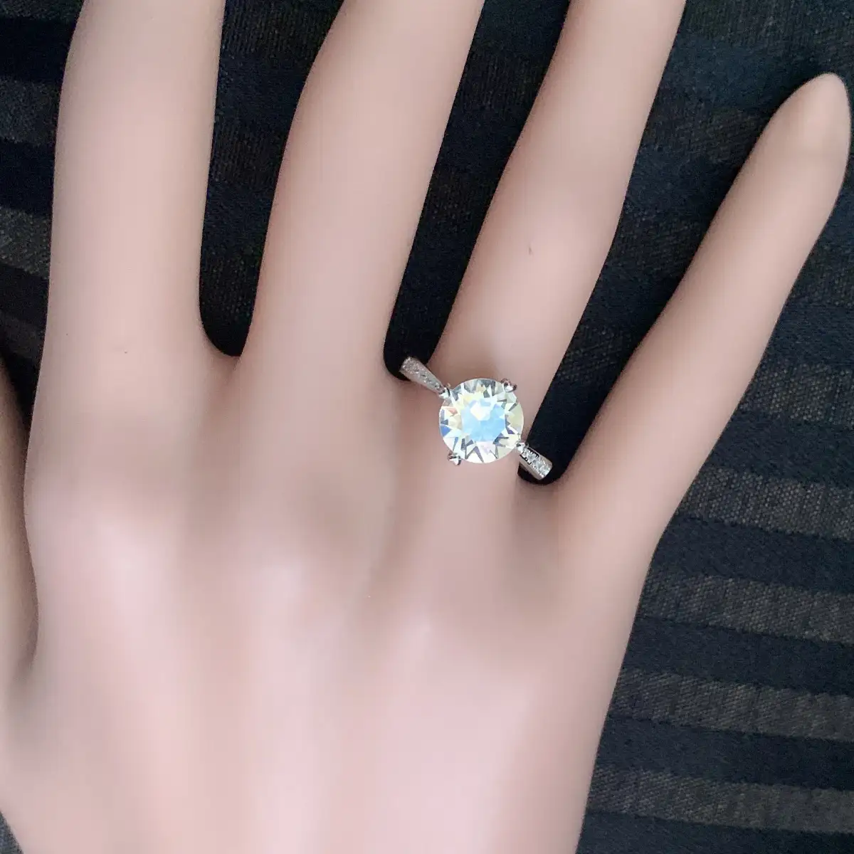 "Mary" crystal shimmer