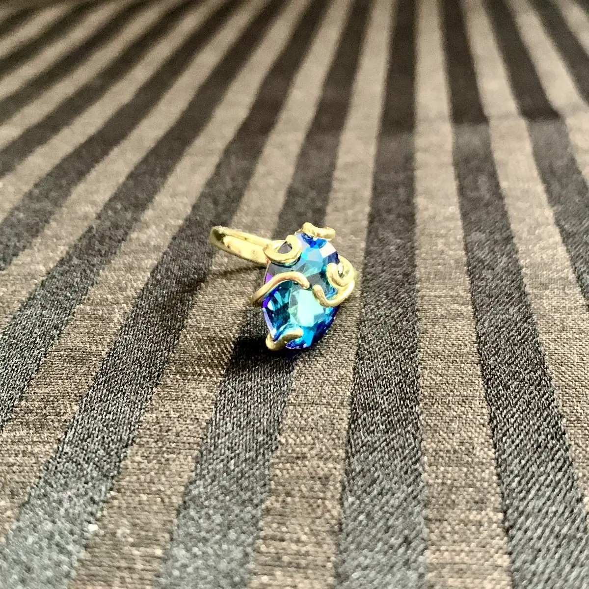 "Teefa" crystal bermuda blue