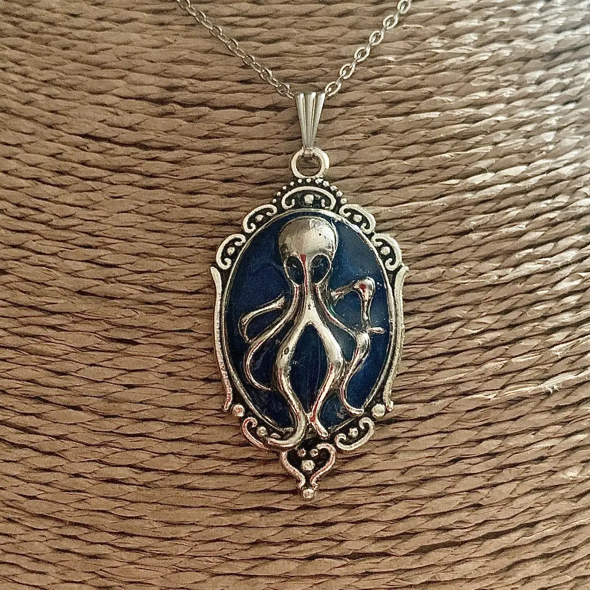 "OctoPus" pendentif steampunk