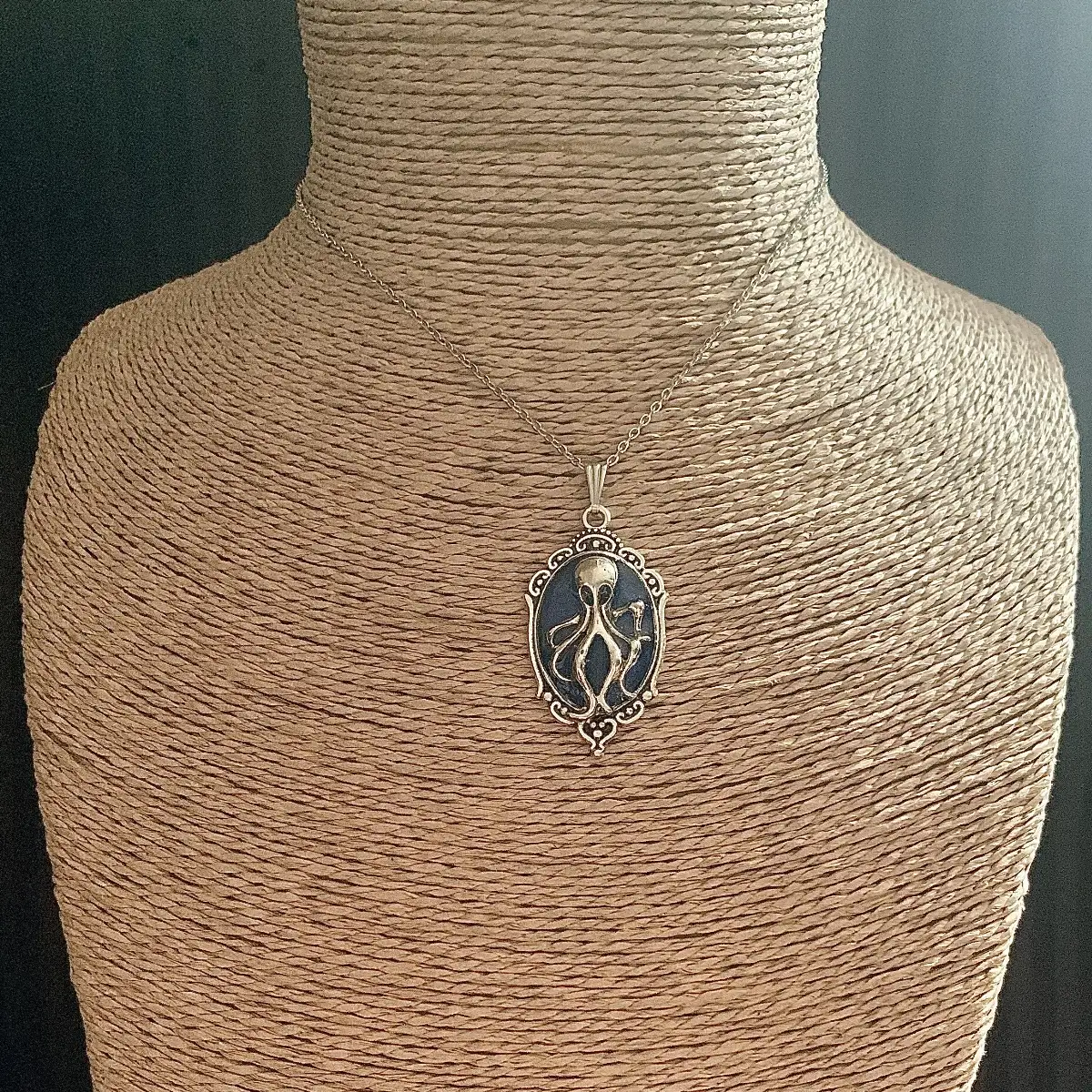 "OctoPus" pendentif steampunk