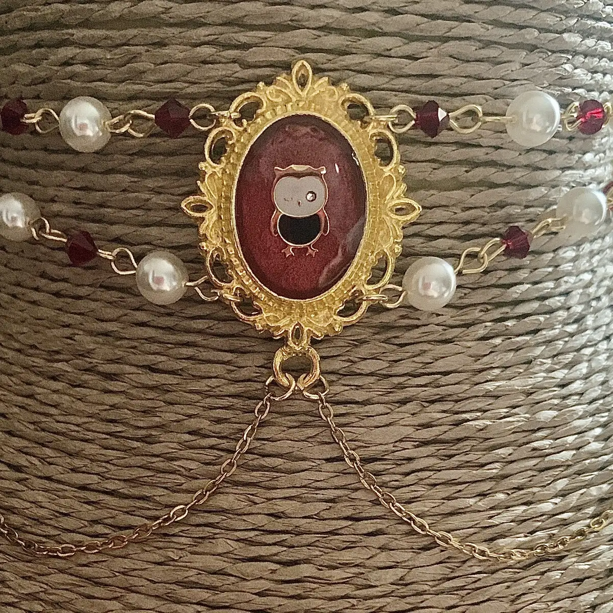 "Ritsu" chocker d'inspiration victorienne