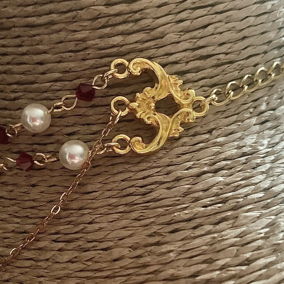 "Ritsu" chocker d'inspiration victorienne